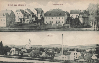 01900 Bretnig Sachsen Ehrgottstrasse * um 1910