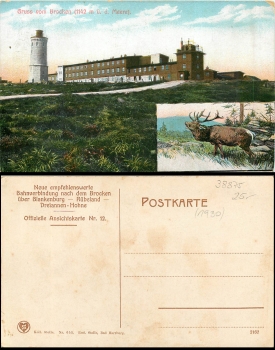 Brocken Harz * 1930