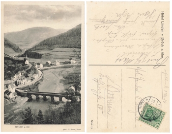 Bruck Ahrbruck Bridge o 13.6.1914