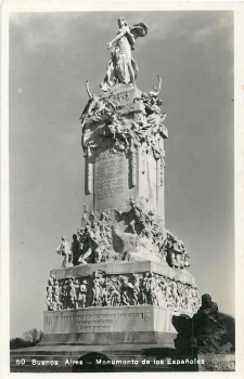Buenos Aires Argentinien Monumento de los Espanoles *ca. 1940