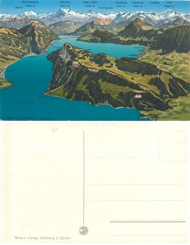 Bürgenstock Switzerland aerial view * around 1910
