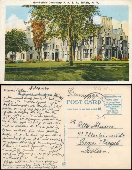 Buffalo N.Y. Consistora, gebr. 20.4.1930