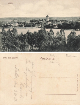 Callies Pommern Kalisz Pomorski gebraucht 1909