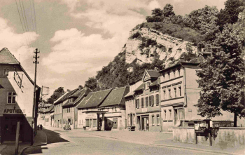 07774 Camburg Saale Strasse der DSF o 1963