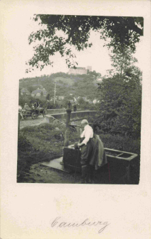 07774 Camburg Saale Fotokarte * um 1940