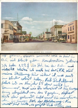 Canada Prince George gebr. 1955