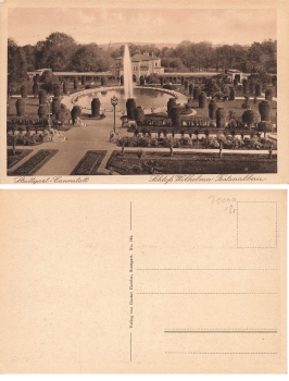 Bad Cannstatt Stuttgart Schloss Wilhelma Festsaalbau * um 1920