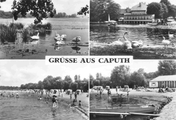Caputh am Schwielowsee Mehrbildkarte o 1978