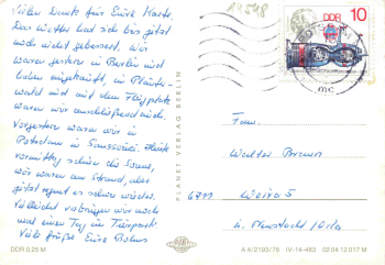 Caputh am Schwielowsee Mehrbildkarte o 1978