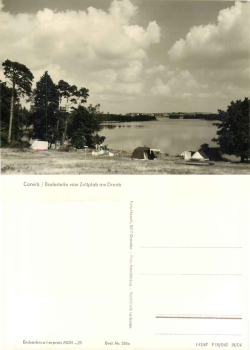 17258 Carwitz Feldberg Zeltplatz am Dreetz *1962 Hanich0268a