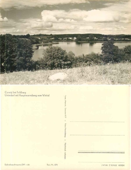 17258 Carwitz Unterdorf mit Hauptmannsberg *1962 Hanich0694