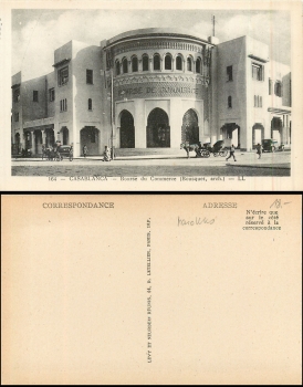 Casablanca Bourse du Commerce *ca.1920