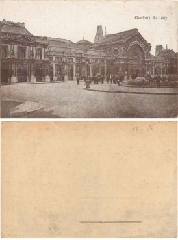Charleroi La Gare Bahnhof *ca. 1910