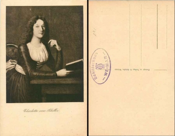 Charlotte von Schiller, wife of Friedrich Schiller * approx. 1920