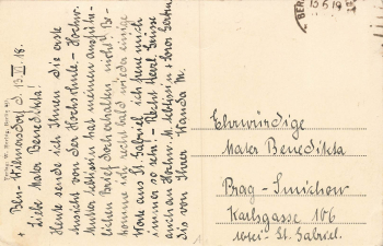 Charlottenburg Berlin University of Music, 13 June 1918