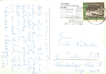 Charlottenburg Berlin Kurfürstendamm o 1963