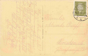 Charlottenburg Berlin Opera, vintage postcard, c. 1930