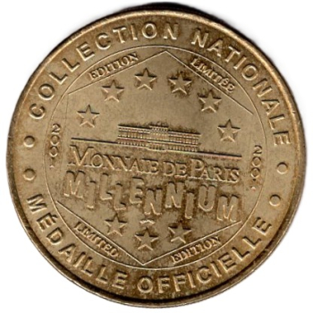 Chateau de Versailles Collection Nationale Token Medaille 2001