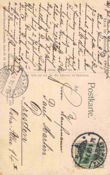 Chemnitz Sachsen Jakobikirche Innenansicht o 1906