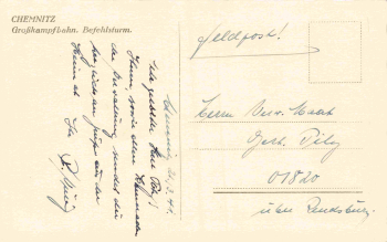 Chemnitz Sachsen Grosskampfbahn Stadion gebraucht 1941