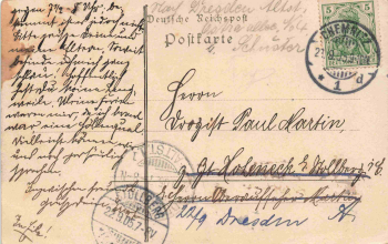 Chemnitz Sachsen Die Börse o 1905