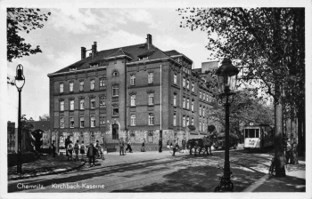 Chemnitz Saxony Kirchbach Barracks * around 1930