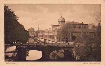 Chemnitz Sachsen Markthalle o 1924