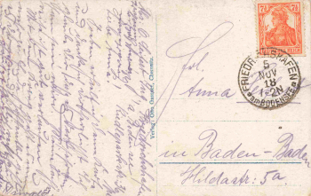 Chemnitz Sachsen Beckerplatz o 1918
