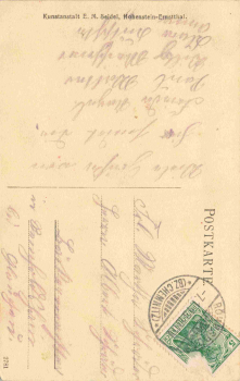 Röhrsdorf Chemnitz Etablissement Wildpark o 1913