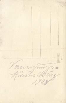 Chemnitz Turnerschaft Vereinigungskursus März 1928