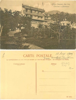 Chernex Montreux Hotel-Pension Les Iris * 1908