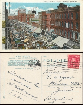 Illinois Chicago, Water Street, o 1.2.1920