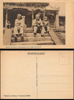 Mission van Scheut Straßenjungen China * ca. 1910