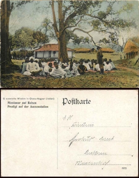 Chota-Nagpur India Missionary gebr. circa 1920