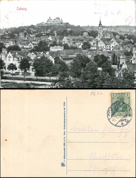 Coburg  Totalansicht o 11.07.1911