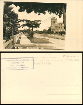 Colombia Baranquilla el Prado * approx. 1940