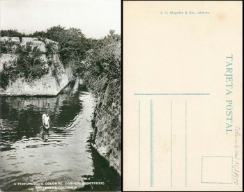 Colombia Cartagena Colonial Corner Fortress * approx. 1940