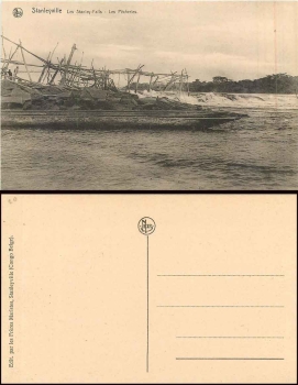 Kongo Kisangani Stanleyville Stanleyfälle Wasserfall *ca. 1920