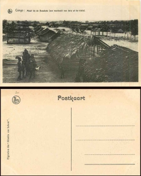 Congo Mbuli bij de Basakata AK um 1920