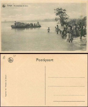 Congo per Stoomboat of prauw *ca. 1930