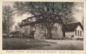 Cospeda Jena Thüringen Gasthof "Der grüne Baum zur Nachtigall" * 1943
