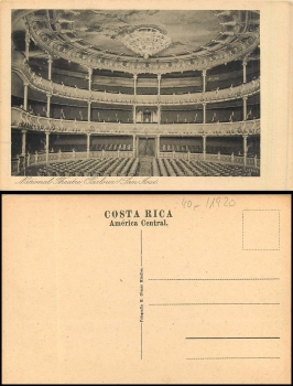 Costa Rica San Jose National Theater *ca. 1930