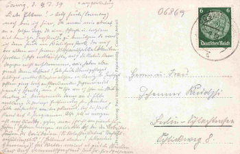 06869 Coswig Anhalt Gasthaus zur Elbterrasse o 1938