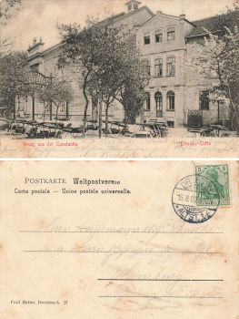 Cotta Dresden Konzert und Ball Etablissement "Constantia" o 1909