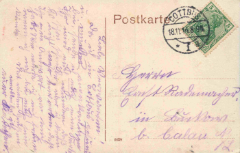 Cottbus Theater o 1914