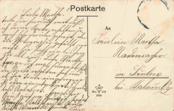 Cottbus Ostrower Damm o um 1910