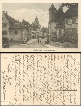 74564 Crailsheim Ellwangerstrasse gebr. ca. 1920