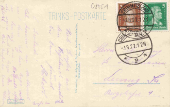 Crimmitschau Teilansicht o 1927