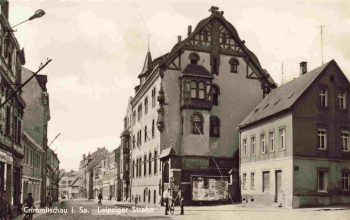 Crimmitschau Leipziger Strasse gebraucht 1966