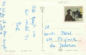 Crimmitschau Leipziger Strasse gebraucht 1966